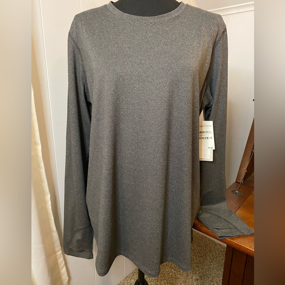 Zella Soft Lite Long Sleeve T-Shirt with Thumb Holes